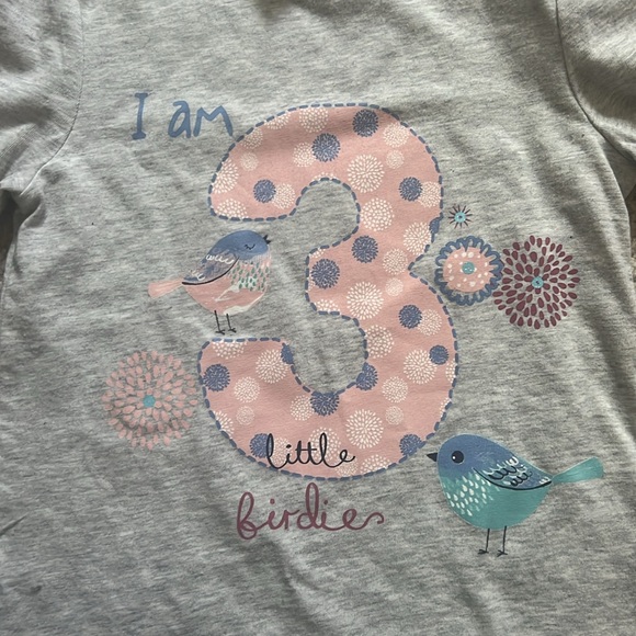 Two BNWT “I am 3” girls birthday tops - Picture 4 of 4
